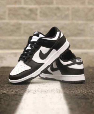Nikee Sb Dunk Low Panda Black White 171