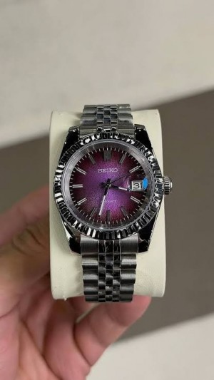 Seik o Date Just Purple Textured