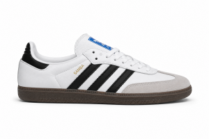 Adida s Samba White Black Mens With Socks Keychain Original Box Carry Bag Bill Stock X Kit Extra Lace