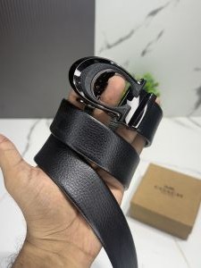 Coac_h c-725 twotone buccal reversible belt with og box 