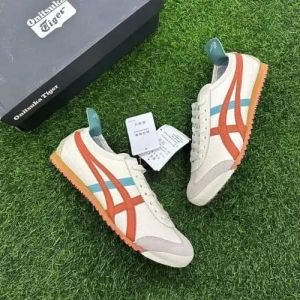 ONITSUK_A TIGER MEXICO 66 WHITE ORANGE