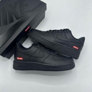 Air Force 1 Black Supreme x