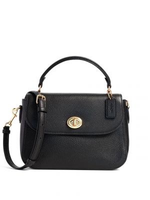 Coac_h Marlie Top Handle Crossbody Bag With OG Magnetic Box & Dust Bag 5450