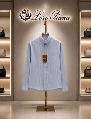 Lorro Pianna Lining Full Sleeves Shirt Sky
