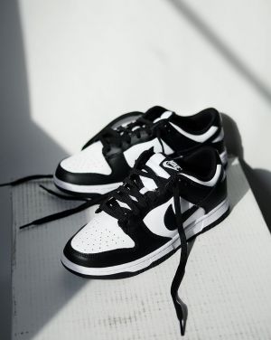 Nik.e sb dunk panda woman s leather quality 