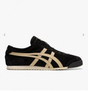 Onitsuk A Tiger Slip on Black Deser Suede (738) fix