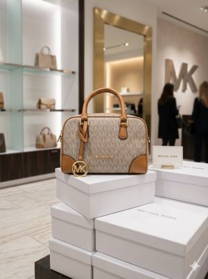 Michaell_ Kors_ Thompson Extra-Small Signature Logo Convertible Satchel Bag with box premium quality