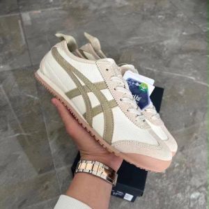 tiger Mexico 66 beige gum suede Mens fix