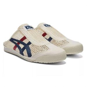 Tiger Mexico 66 Sabot Cream Mako Blue Mens fix