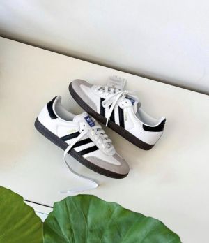 Adida s Samba White Black womens fix
