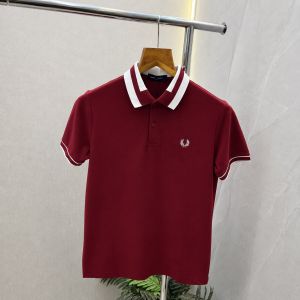 Fre_d Perry Maroon Premium Polo Neck Tshirt 556