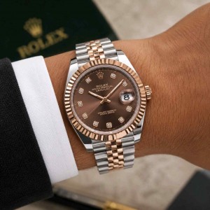 Role_x Datejust 41 Chocolate Dial