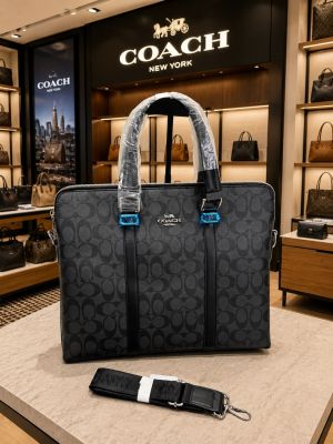 Coac h premium quality Laptop Bag With Long Strap & Dustbag Etc model 635
