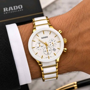 RAD_O CENTRIX CHRONOGRAPH IN GOLD WHITE