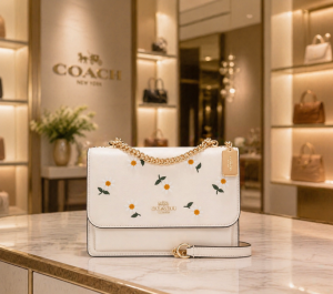 Coachh Klare Crossbody in Signature Canvas Bag With Box Dustbag Card