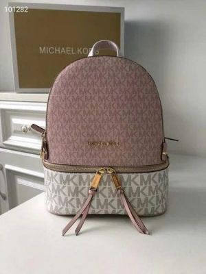 Michaell_Kors_Rhea_Medium_Color-Block_Pink_Logo_Backpack_0089-1_Pink_With_Dust_Bag