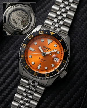 Seiko 5 Sports GMT Movement Like Automatic