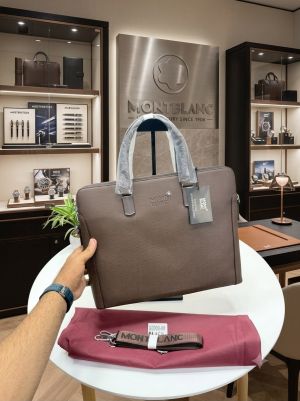 Mont blanc Premium Laptop Bag With Long Strap Dustbag Etc Model 626