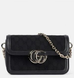 Gucc i GG nvas small shoulder bag with double box 832
