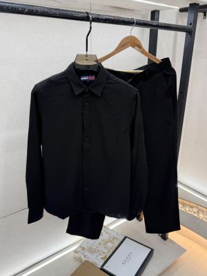 Tomm y_Hilfiger Imported Black Pant Shirt Super Premium Combo F5005-BL