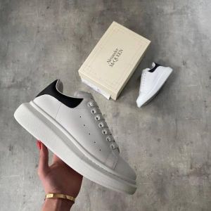 Alexander McQueen White Sneakers Premium Quality With Og Box And All Accesories