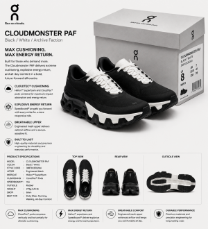 ON X POST ARCHIVE FACTION (PAF) CLOUDMONSTER HYPE FIX