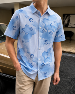 Loui_s Vuitton Hlaf Shirt Sky