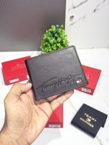 Tommy hilfige_r TH-067 brown wallet with og box 
