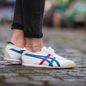 Tiger mexico 66 vintage white blue Red womens fix