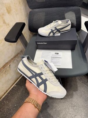 tiger mexico 66 grey suede Mens fix