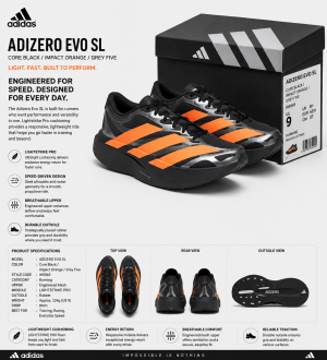 ADIDA_S ADIZERO EVO SI EXO LUCID ORANGE GHOST FIX