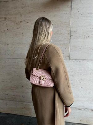 Gucc_i GG Marmont Matelasse medium Shoulder Bag with box 913