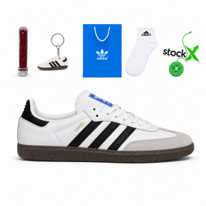 Samba White Black Womens With All Accessories