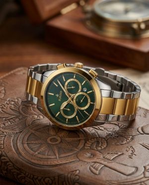 Radd_o HyperChrome Chronograph 2Ton-Gold-Green