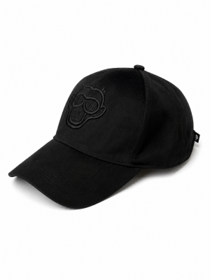 Urban Monkey Premium Black And White Logo Unisex Cap 433