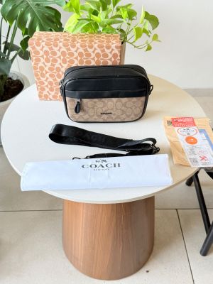 Coaach Unisex Crossbody Messenger Sling bag with ogbox Dustbag Etc fix