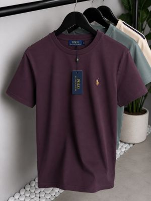 Ralp Laure -n RL Round Neck Premium T Shirt with OG Box Packaging 1653