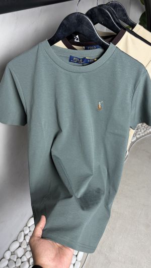 Ralp Laure -n RL Round Neck Premium T Shirt with OG Box Packaging 1656