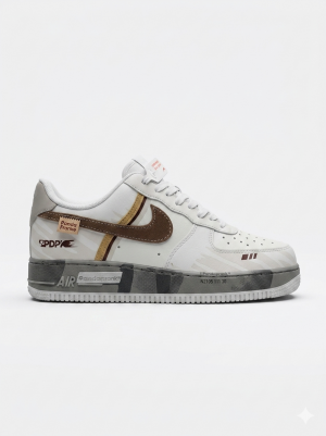 NIK.E AIRFORCE 1 LOW PANDA PRANK CUSTOM 2025