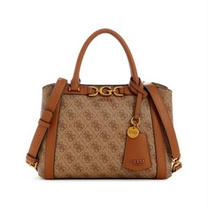 Guess dagan medium size handbag with dust bag(3324khaki-flower)