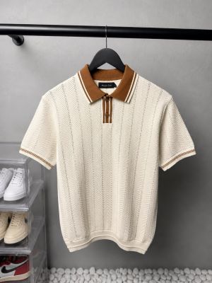 Massim_o Dutt_i Premium Knit Polo T-Shirt 2624