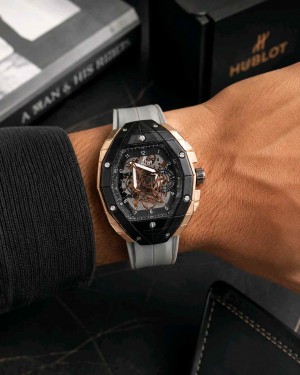 HUBLOT_ BIG BANG SENNA ROSE GREY