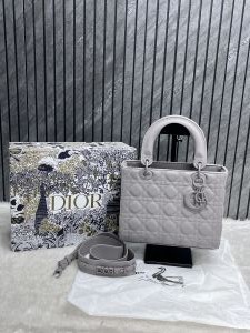 Dioor 6099-1 Lady Matte Gray Large Size With Original Box & DustCover