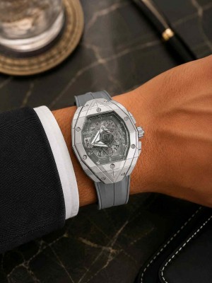 HUBLOT_ BIG BANG SENNA SILVER