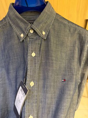 IMPORTED STORE ARTICLE DENIM SHIRT BLACK
