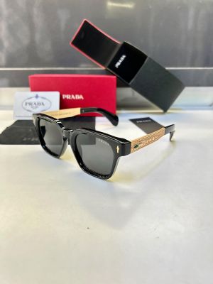 Pra_d Gold Black Sunglass Fa 989