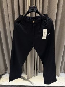 Lacost Linen Premium Black Track Pant 