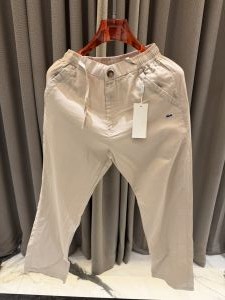 Lacost Linen Premium Cream Track Pant 