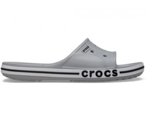 CROCS BAYABAND FLIPFLOPS GREY BLACK