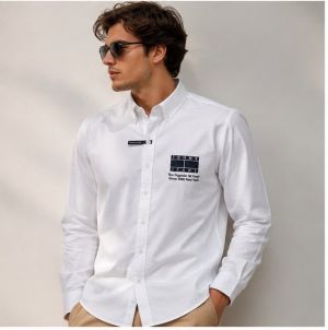 TOMMY HILFIG PREMIUM WHITE IMPORTED SHIRT
